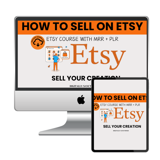 SELL ON ETSY COURSE